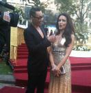 Gok Wan and Kristin Davis