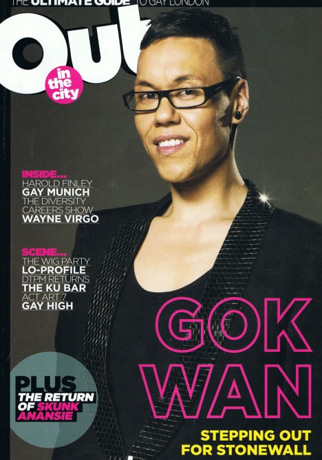 Gok Wan cover photo for Out London