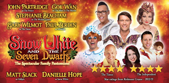 Gok Wan in Snow White and the Seven Dwarfs Gok Wan in Snow White and the Seven Dwarfs